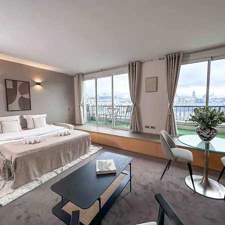 Unique Panoramic Flat Champs-Elysees Paris Exterior photo