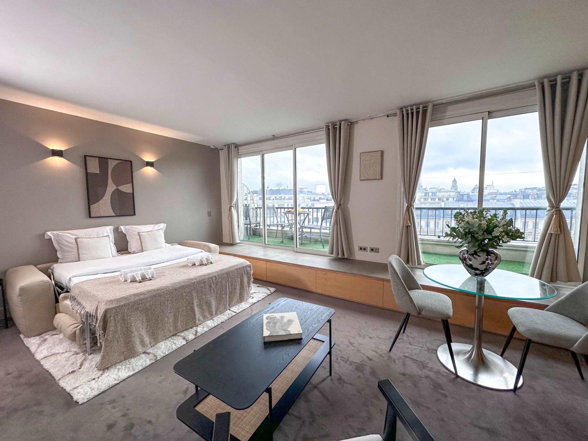 Apartment Unique Panoramic Flat Champs-elysees